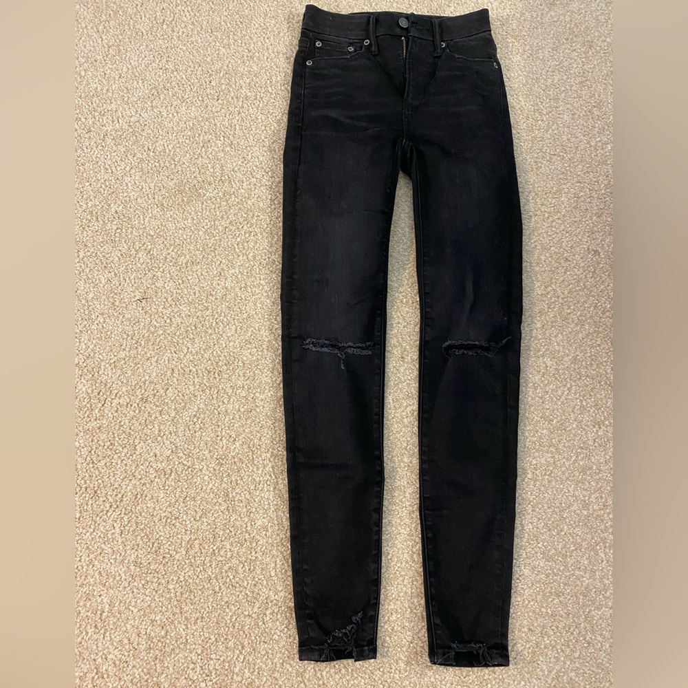 American Eagle Outfitters black skinny jeans